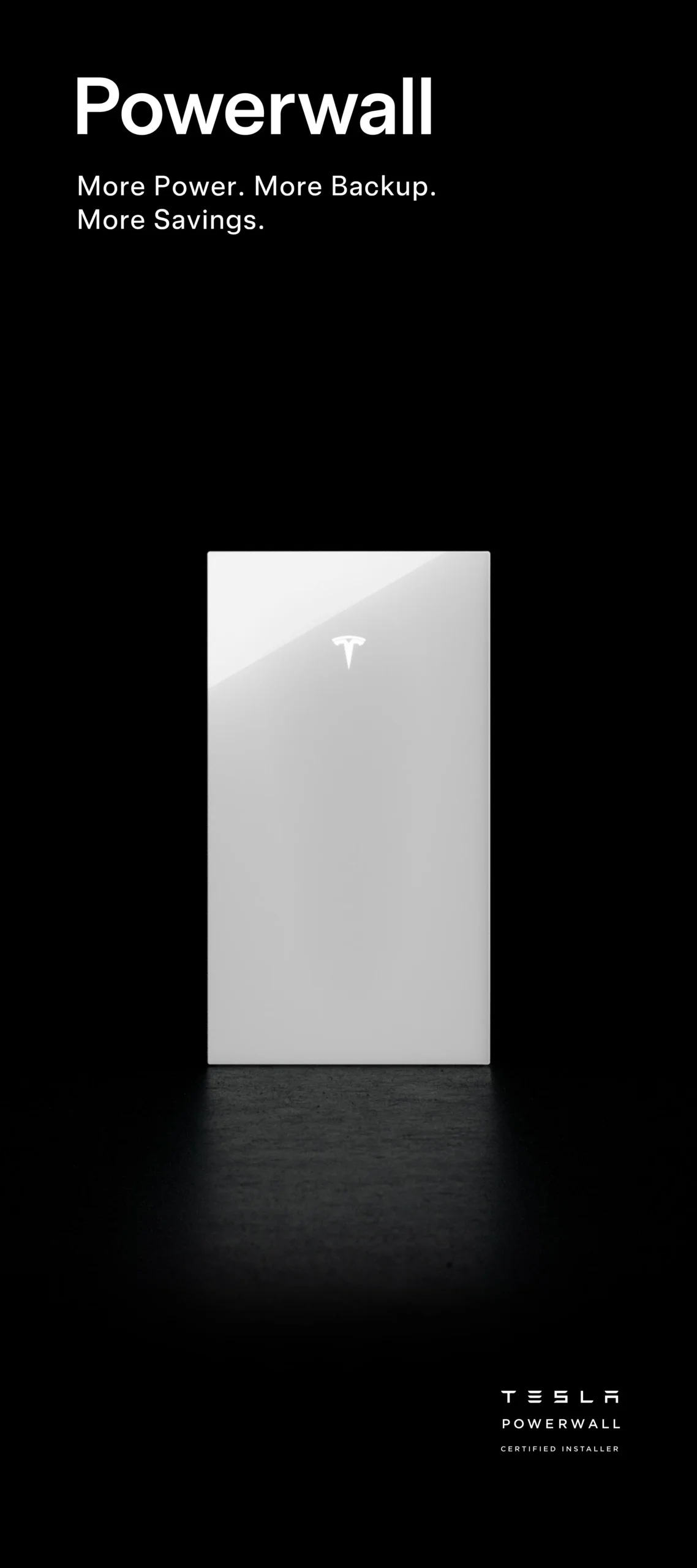 Tesla Powerwall Certified Installer